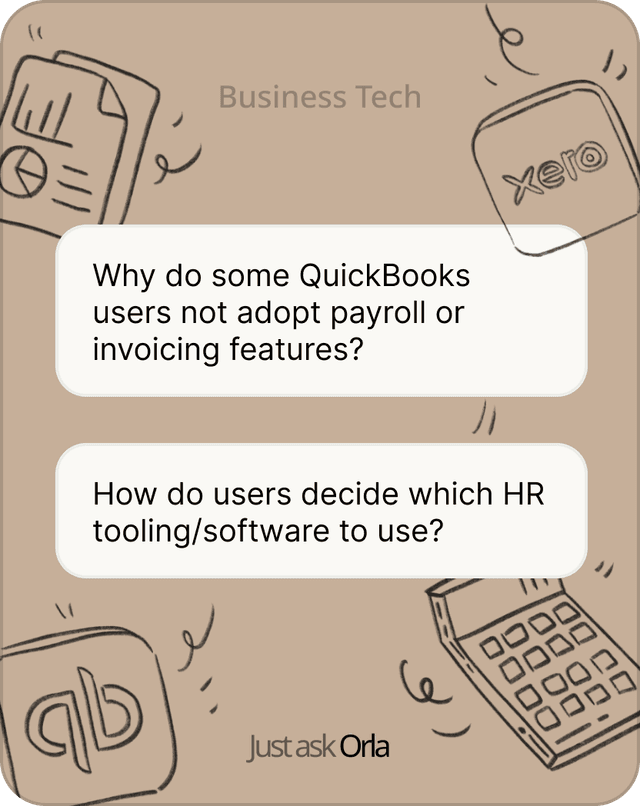 Business Tech Marketing Card