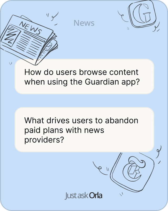 News Marketing Card